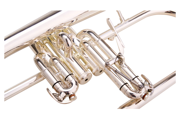 Classic Cantabile FL-26S bugelhoorn verzilverd image 4