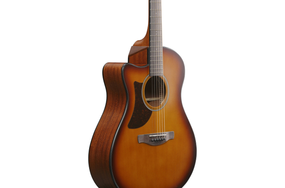 Ibanez AAM50LCE-OL Open Pore Light Brown Sunburst image 4