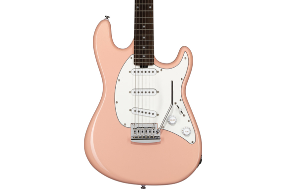 Sterling S.U.B. Cutlass CT30 SSS Pueblo Pink image 4