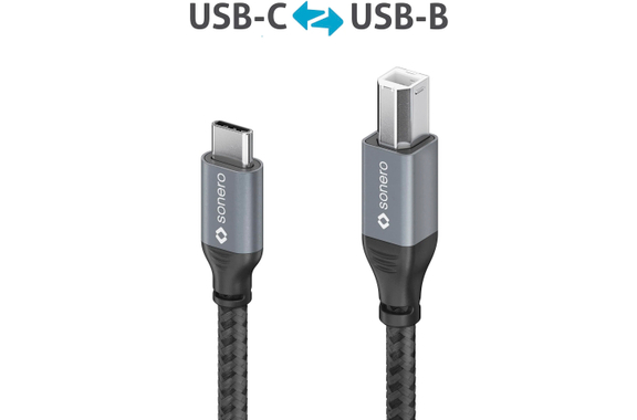 Sonero 2.0 Cavo di Collegamento USB-C a USB-B 3m image 4