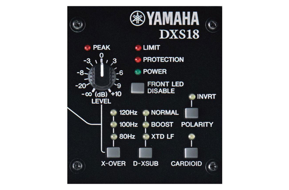 Yamaha DXS18 Set Subwoofer Attivo incl. Asta Distanziatrice image 4
