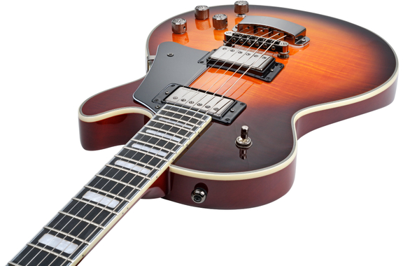 Hagstrom Super Swede E-Gitarre Tiger Burst image 4