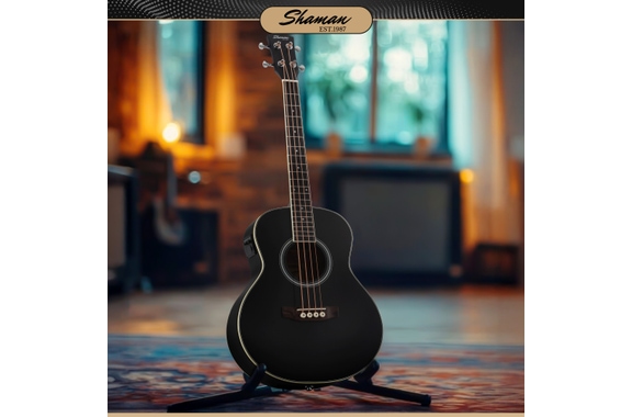 Shaman ABM4-50E-BK Basse Acoustique Noire image 4
