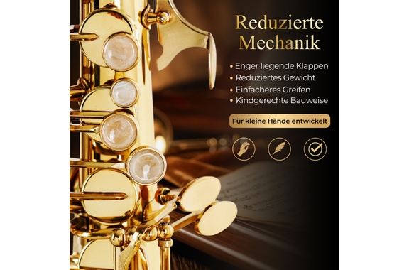 Classic Cantabile Youngstar AS-420 Children’s Alto Saxophone image 4