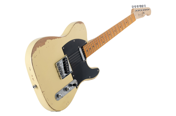Rocktile Vinstage TL-HMWM Electric Guitar Vintage White image 4