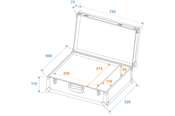Roadinger Estuche Universal Koffer K-2 image 4