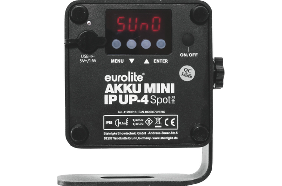 Eurolite Battery Mini IP UP-4 QCL Spot MK2 2-Pack image 4
