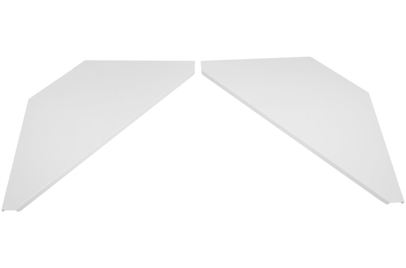 Omnitronic Eckplatten für Mobile DJ Stand Weiß image 4
