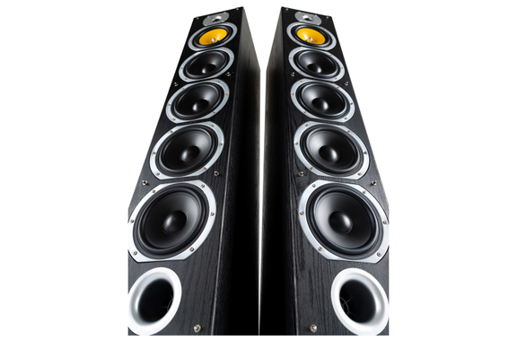 Bennett & Ross Exosphere HiFi Standlautsprecher Paar schwarz 2x 200W RMS  - Retoure (Zustand: sehr gut) image 4