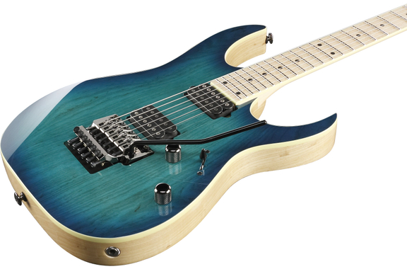 Ibanez RG652AHM-NGB Prestige Nebular Green Burst image 4