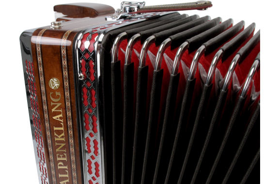 Alpenklang Pro Accordeon III 96-toetsen Steirische Palissander image 4