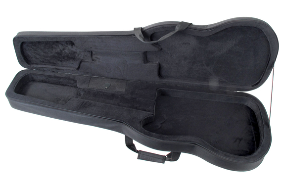 Rocktile Pro JB-30BK 70's Deluxe E-Bass Zwart Set incl. Lichtgewicht Koffer image 4