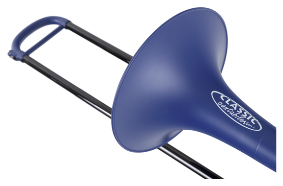 Classic Cantabile MardiBrass Trombone Quart Bb/F in Plastica opaco blu image 4
