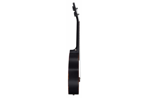 Cascha Premium Mahogany Concert Left-Handed Ukulele Set Black image 4