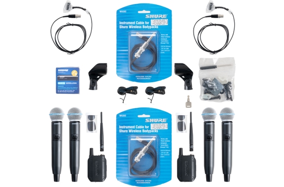 Shure GLX-D Advanced Wireless Microphone Rack System - Display Model (Condition: Like New) image 4