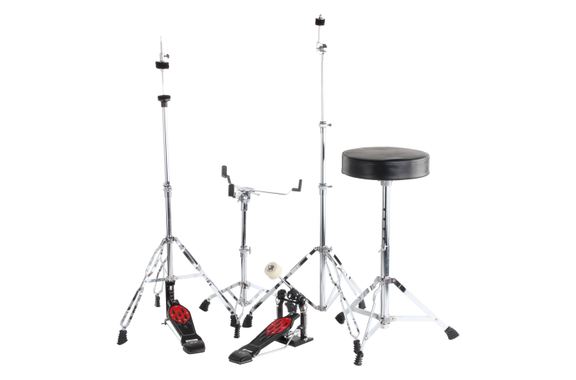 XDrum Semi 20" Studio Batterie Lipstick Red incl. École image 4