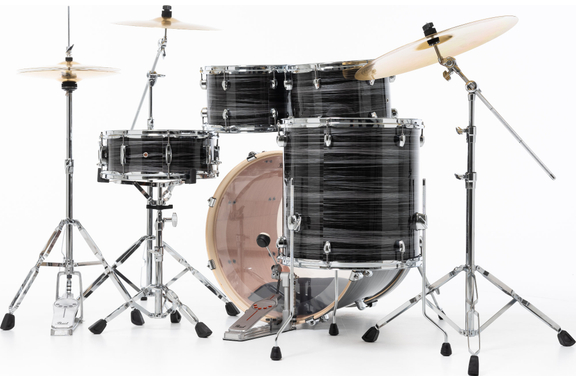 Pearl Export EXX725SBR/C778 Drumkit Graphite Silver Twist Set mit Taschen image 4