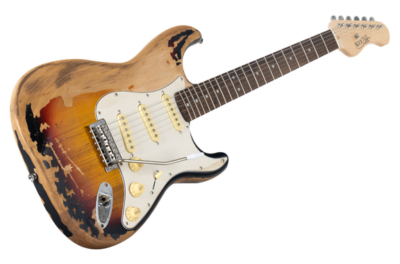 Rocktile Vinstage ST-BBHSB E-Gitarre Sunburst  - Retoure (Zustand: sehr gut) image 4