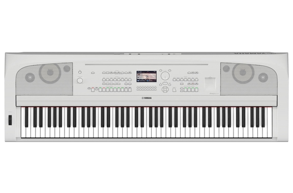 Yamaha DGX-670 WH Portable Piano Weiß Home Set image 4