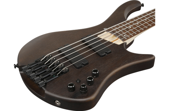 Ibanez EHB605-WNF Bass Workshop EHB Electric Bass Walnut Flat image 4