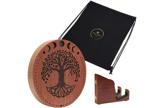 Meinl RDS10MTOL Sonic Energy 10" Rain Disk Bachklang mit Mondphasen und Lebensbaum Gravur image 4