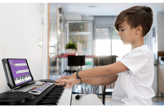McGrey BK-5410 Keyboard mit 54 Tasten, Mikrofon und Notenhalter  - Retoure (Verpackungsschaden) image 4