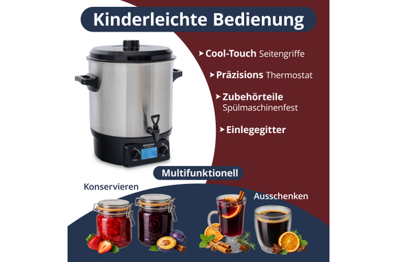 Stagecaptain GWK-27D Glühweinkoker image 4