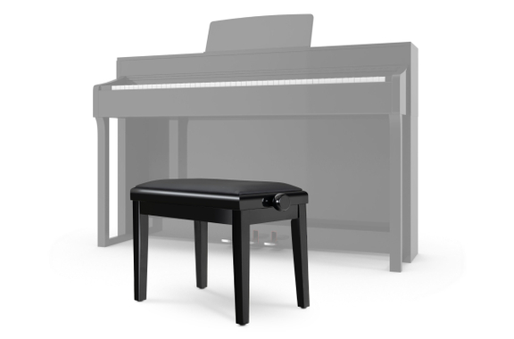 Classic Cantabile Banc De Piano Modèle A Noir Brillant image 4