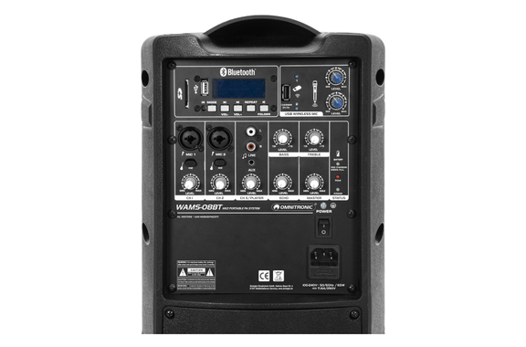 Omnitronic WAMS-08BT MK2 Set incl. soporte image 4