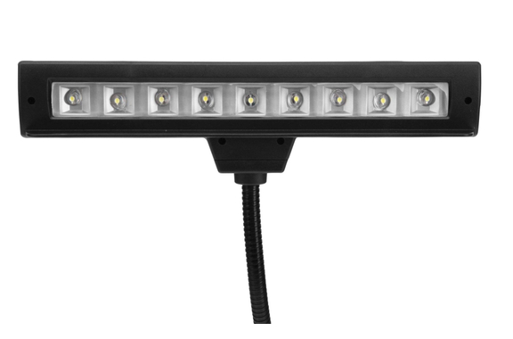 Showlite MSL-20A LED Lampada a Batteria per Leggio Nera image 4