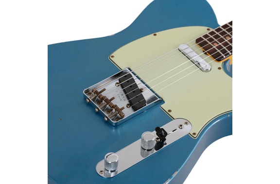 Fender Custom Shop 1963 Telecaster Relic Aged Lake Placid Blue image 4