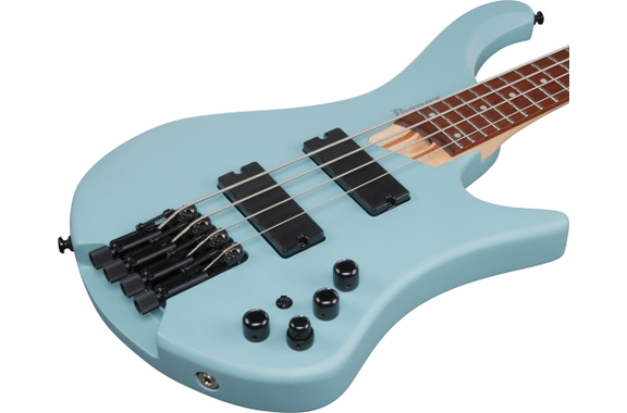 Ibanez EHB600-PRM Bass Workshop EHB Electric Bass Purist Blue Matte image 4
