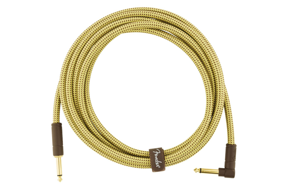 Fender Deluxe Series Cable Angled 3m Tweed image 4