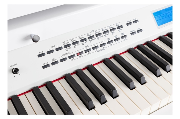 Classic Cantabile GP-A 810 Digitale Vleugel wit Hoogglans image 4
