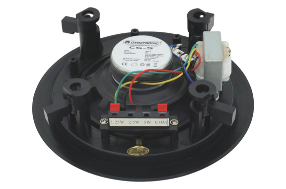 Omnitronic CS-5 Diffusore Da Soffitto Nero image 4