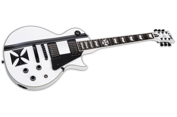 ESP LTD James Hetfield Iron Cross SW Snow White image 4