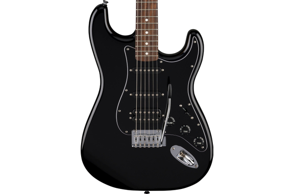 Fender Standard Stratocaster HSS Black image 4