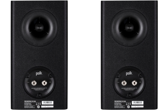 Polk R100 BK Reserve HiFi Regallautsprecher Paar  - Retoure (Zustand: sehr gut) image 4