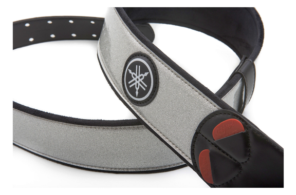 Yamaha Stardust Guitar Strap Silver image 4