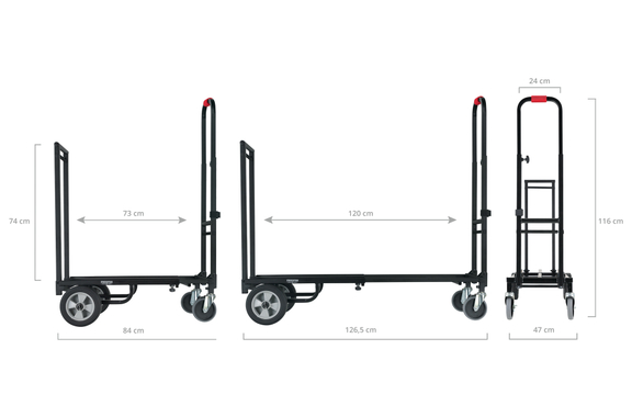 Stagecaptain Sherpa SCS-80 MKII Transport Cart (Mega Cart) image 4
