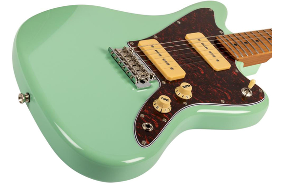 Jet Guitars JJ-300 P90 Sea Foam Green image 4