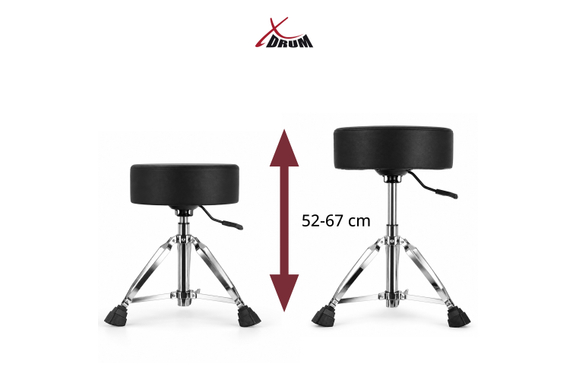 XDrum BeatSeat Drum Throne Pneumatic "The Big Black" image 4