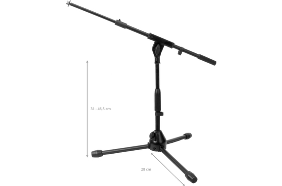 Pronomic MS-420 Soporte de Micrófono Bajo Negro image 4