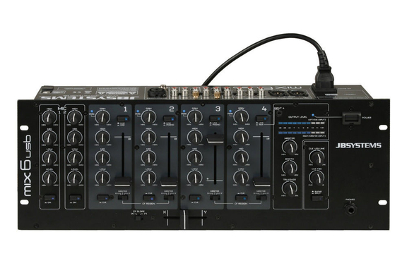 JB Systems MIX 6 USB Set de Mesa de Mezclas DJ image 4