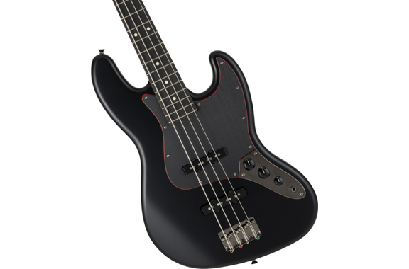 Fender Made in Japan Limited Hybrid II Jazz Bass Noir Black image 4