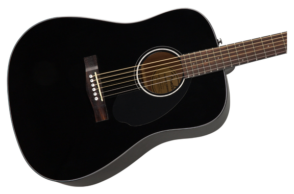 Fender CD-60S Chitarra Acustica Black image 4