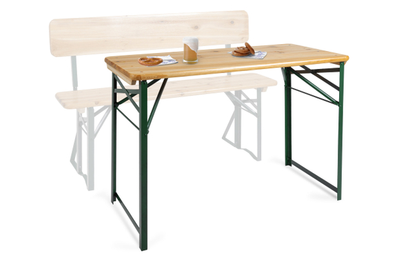 Stagecaptain BBT-119 Hirschgarten Bierzelttisch 119 cm Natuur 2x Set image 4