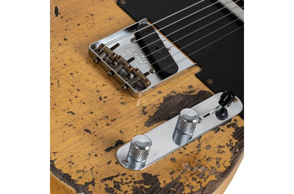 Fender Custom Shop Time Machine 1951 Nocaster Super Heavy Relic Super Faded Aged Nocaster Blonde image 4