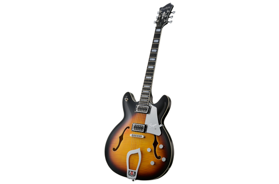 Hagstrom Super Viking Tobacco Sunburst image 4