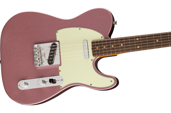 Fender Vintera II Road Worn '60s Telecaster Burgundy Mist Metallic image 4
